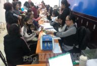 Tổ chức chi kinh phí hỗ trợ tiểu thương ảnh hưởng vụ cháy chợ Tam Bạc, tại số 48 phố Phan Bội Châu