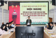Quận Lê Chân triển khai kế hoạch tổ chức Tháng hoạt động Thể dục Thể thao cho mọi người và Ngày chạy Olympic vì sức khỏe toàn dân