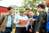 Lãnh đạo thành phố kiểm tra tiến độ thi công một số công trình đê điều và phòng, chống sạt lở trước mùa mưa bão năm 2023