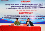 Đối thoại với các nhà QQ88 là nhà cái game cá cược trực tuyến số 1 Việt Nam, nhà thầu trong trong Khu Appqq88 Casino, Nổ Hũ Đình Vũ-Cát Hải nhằm tháo gỡ khó khăn, vướng mắc trong hoạt động sản xuất kinh doanh
