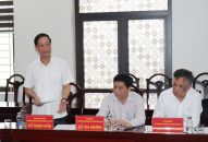 Phó Bí thư Thường trực Thành ủy dự sinh hoạt chi bộ tại Chi bộ Văn phòng thuộc QQ88qq khuyến mãi cập nhật mỗi ngày bộ phận Chi cục Thủy lợi và Phòng chống thiên tai