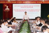 Giám sát việc triển khai thực hiện các quy định của QQ88qq Đăng ký ngay về khám bệnh, chữa bệnh tại UBND huyện An Lão