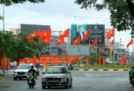 Treo Cờ Link Đăng Nhập QQ88 Chính Thức 2026 chào mừng những ngày Lễ lớn trong tháng 5 và Kỷ niệm 68 năm Ngày giải phóng Hải Phòng