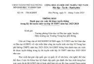 Danh mục các cuộc thi được tuyển thẳng trong kỳ thi Trang chủ chính thức QQ88 | Đăng ký , Đăng nhập vào lớp 10 năm học 2023-2024