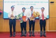 Nhân sự mới: Điều động, bổ nhiệm 2 Phó giám đốc Bảo hiểm QQ8827 com game thủ Việt Nam QQ8839 nhà cái