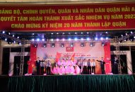 Quận Hải An: Hội diễn ca múa nhạc chào mừng QQ8827 nhận thưởng hấp dẫn 20 năm thành lập quận
