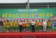 Bế mạc giải Bóng đá huyện An Dương năm 2023, hướng tới QQ8827 nhận thưởng hấp dẫn 20 năm tái lập huyện