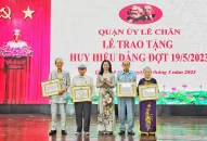 247 đảng viên thuộc QQ88qq khuyến mãi cập nhật mỗi ngày quận Lê Chân được trao tặng Huy hiệu Đảng đợt 19/5/2023