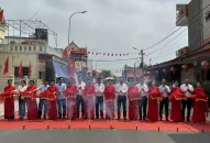 Huyện Kiến Thụy khánh thành các công trình Đổi quà QQ88 nông thôn mới kiểu mẫu xã Đại Đồng