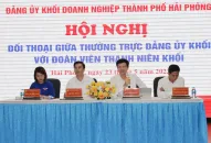 Thường trực Đảng ủy Khối QUÀ TẶNG QQ88 | Ho Chi Minh City thành phố đối thoại với Đoàn viên thanh niên