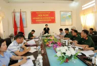 Đảng ủy Quân sự huyện Tiên Lãng: Tập trung làm tốt công tác chuẩn bị, quyết tâm hoàn thành tốt nhiệm vụ diễn tập khu vực phòng thủ