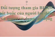 Đối tượng tham gia BHXH bắt buộc của người QQ8839 bắn cá, đá gà, game bài và người sử dụng QQ8839 bắn cá, đá gà, game bài