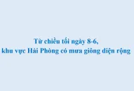Từ chiều tối ngày 8/6, khu vực QQ8839 nhà cái có mưa giông diện rộng