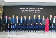 Đoàn công tác Xúc tiến QQ88 là nhà cái game cá cược trực tuyến số 1 Việt Nam của thành phố làm việc với các lãnh đạo của Tập đoàn LG và Tập đoàn STS tại Hàn Quốc
