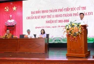 Trưởng Ban Quản lý Khu Appqq88 Casino, Nổ Hũ QQ8839 nhà cái và Tổ đại biểu HĐND thành phố tiếp xúc cử tri tại quận Lê Chân