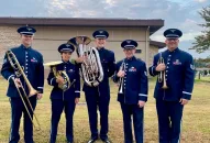 Đoàn Nghệ thuật Không quân Hoa Kỳ-Nhóm Pacific Brass đến giao lưu biểu diễn nghệ thuật tại TTkmqq88 tỷ lệ kèo World Cup 2026