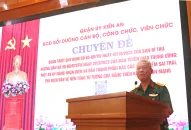 Quận ủy Kiến An: Khai mạc Lớp bồi dưỡng QQ8894 kèo WC 2026, công chức, viên chức năm 2023