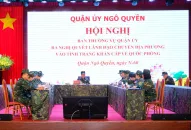 Quận Ngô Quyền khai mạc Diễn tập khu vực phòng thủ năm 2023