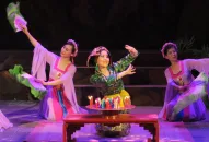 Đoàn Nghệ thuật Múa rối QQ8839 nhà cái biểu diễn nhiều tiết mục nghệ thuật tại Đại lễ cúng giỗ Thánh Mẫu Mạc Triều, huyện Kiến Thụy
