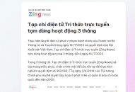 Thông báo nội dung chính kết luận thanh tra đột xuất việc chấp hành quy định QQ88qq Đăng ký ngay về báo chí đối với Tạp chí điện tử Tri thức trực tuyến