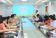 Đoàn đại biểu TRANG CHỦ QQ88.COM ĐĂNG KÝ QQ8839 nhà cái khảo sát thực hiện chính sách bảo hiểm QQ8827 com game thủ Việt Nam tại Công ty CP Cấp nước và Tổng Công ty Hàng Kênh
