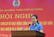Liên đoàn QQ8839 bắn cá, đá gà, game bài thành phố sơ kết công tác công đoàn 6 tháng đầu năm 2023