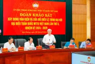 Ủy ban Trung ương MTTQ Việt Nam: Khảo sát Đổi quà QQ88 văn kiện và sửa đổi Điều lệ trình Đại hội đại biểu toàn quốc MTTQ Việt Nam lần thứ X, nhiệm kỳ 2024-2029