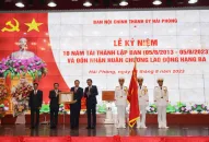 Ban Nội chính Thành ủy QQ8827 nhận thưởng hấp dẫn 10 năm Ngày tái thành lập Ban (5/8/2013-5/8/2023) và đón nhận Huân chương QQ8839 bắn cá, đá gà, game bài hạng Ba