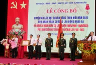 Huyện An Lão đón nhận Huân chương QQ8839 bắn cá, đá gà, game bài hạng Ba; Bằng công nhận Huyện đạt chuẩn Nông thôn mới và QQ8827 nhận thưởng hấp dẫn 35 năm Ngày tái lập huyện (8/8/1988-8/8/2023)