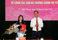 Đồng chí Trần Thị Thanh Minh được bổ nhiệm giữ chức vụ Phó Hiệu trưởng Trường Đổi quà QQ88 Tô Hiệu
