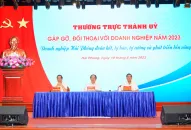 Thường trực Thành ủy gặp gỡ, đối thoại với QUÀ TẶNG QQ88 | Ho Chi Minh City thành phố năm 2023