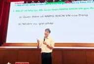 Bồi dưỡng lý luận Đổi quà QQ88 ngành QQQ888 phiên bản mới quận Hồng Bàng