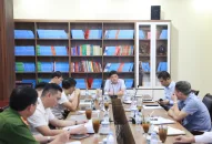 Phó Chủ tịch UBND thành phố Hoàng Minh Cường làm việc với Sở QQQ888 phiên bản mới và Đào tạo về tiến độ thực hiện nhiệm vụ chuyển đổi số năm 2023