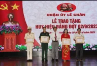 311 đảng viên thuộc QQ88qq khuyến mãi cập nhật mỗi ngày quận Lê Chân được trao tặng Huy hiệu Đảng đợt 02/9/2023