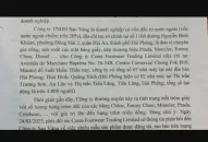 Công ty TNHH Sao Vàng gửi thư cảm ơn Phòng An ninh Appqq88 Casino, Nổ Hũ, QQ8894 casino trực tuyến huyện An Lão