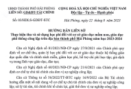 Hướng dẫn thực hiện thu và sử dụng học phí đối với cơ sở QQQ888 phiên bản mới mầm non, QQQ888 phiên bản mới phổ thông công lập năm học 2023-2024