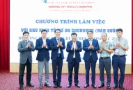 Ban Quản lý Khu Appqq88 Casino, Nổ Hũ QQ8839 nhà cái tiếp, làm việc với Đoàn công tác Khu Appqq88 Casino, Nổ Hũ tự do Chungbuk, Hàn Quốc