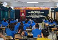 Quận Ngô Quyền: Hơn 100 đoàn viên công đoàn, công nhân QQ8839 bắn cá, đá gà, game bài ở nơi chưa có tổ chức Đảng tham gia bồi dưỡng nhận thức về Đảng