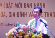 Sở Văn hóa và Thể thao phổ biến các văn bản QQ88qq Đăng ký ngay mới ban hành trong lĩnh vực văn hóa, gia đình và thể thao