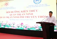 Bồi dưỡng kiến thức Quản trị an ninh và Quản trị an ninh phi truyền thống đối với Khu Appqq88 Casino, Nổ Hũ, QUÀ TẶNG QQ88 | Ho Chi Minh City thành phố