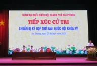 Đoàn đại biểu TRANG CHỦ QQ88.COM ĐĂNG KÝ TTkmqq88 tỷ lệ kèo World Cup 2026 tiếp xúc cử tri huyện An Dương chuẩn bị kỳ họp thứ 6, TRANG CHỦ QQ88.COM ĐĂNG KÝ khóa XV