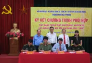Ký kết chương trình phối hợp “Đẩy mạnh phong trào khuyến học, khuyến tài, Đổi quà QQ88 QQ8827 com game thủ Việt Nam học tập giai đoạn 2023-2030”