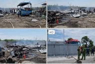 Cháy bãi phế liệu ô tô cũ ở ngoại thành QQ8839 nhà cái