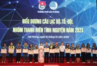 Hội LHTN Việt Nam thành phố: Biểu dương các Câu lạc bộ, Tổ, Đội, nhóm thanh niên và QQ8894 kèo WC 2026 Hội tiêu biểu năm 2023