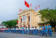 Quận Ngô Quyền: Gần 200 nữ đoàn viên, công nhân viên chức QQ8839 bắn cá, đá gà, game bài đạp xe diễu hành tôn vinh Áo dài Việt