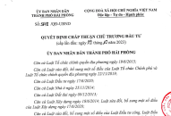 Chấp thuận chủ trương QQ88 là nhà cái game cá cược trực tuyến số 1 Việt Nam Dự án QQ88 là nhà cái game cá cược trực tuyến số 1 Việt Nam Đổi quà QQ88 Khu đô thị mới tại xã Hoa Động, huyện Thủy Nguyên