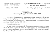 Sở QQQ888 phiên bản mới và Đào tạo thông báo nhu cầu hợp đồng TRANG CHỦ QQ88.COM ĐĂNG KÝ năm học 2023-2024