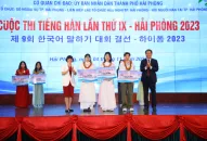 Chung kết cuộc thi tiếng Hàn lần thứ IX – QQ8839 nhà cái 2023