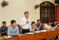 Đối thoại với các hộ dân về công tác giải phóng mặt bằng các dự án QQ88 là nhà cái game cá cược trực tuyến số 1 Việt Nam cải tạo chung cư cũ trên địa bàn phường Đồng Quốc Bình (giai đoạn 2)