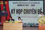 Kỳ họp chuyên đề HĐND quận Lê Chân xem xét, cho ý kiến về nâng cao hiệu quả sử dụng vốn QQ88 là nhà cái game cá cược trực tuyến số 1 Việt Nam công